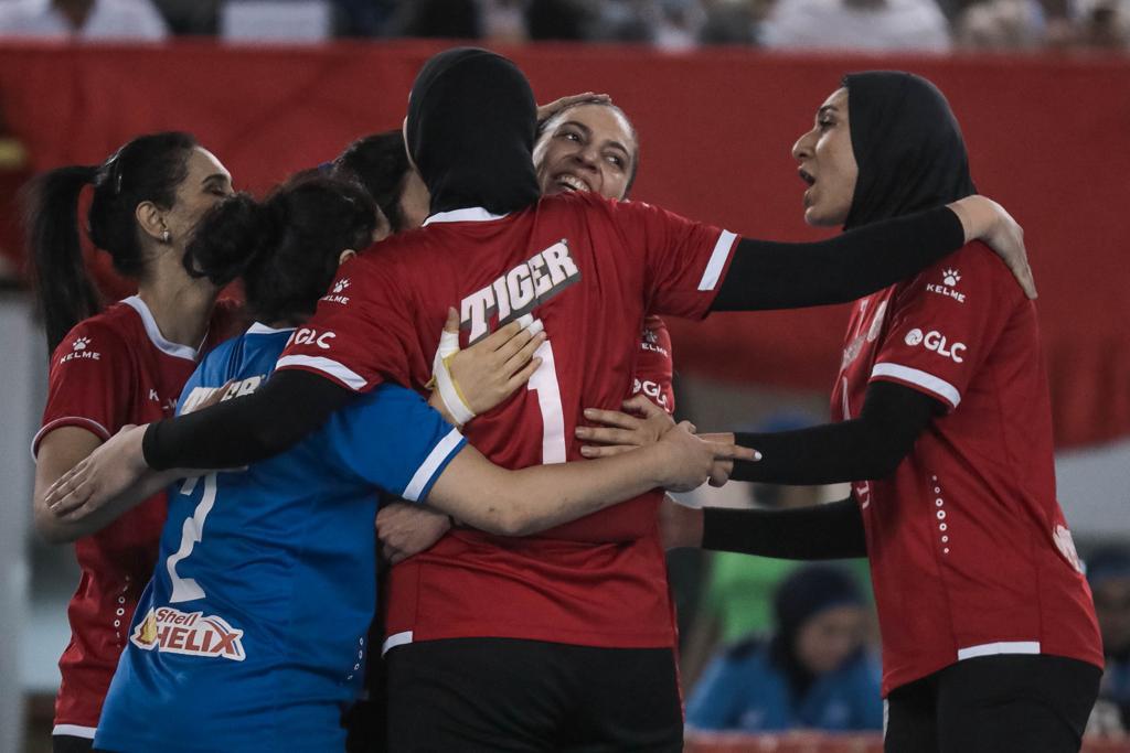 «سيدات طائرة الأهلي» يتوج ببطولة كأس مصر